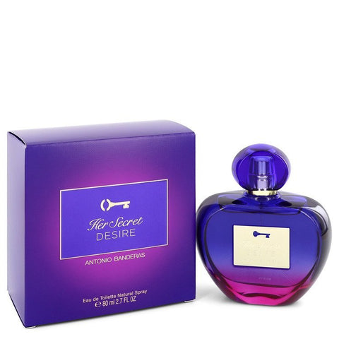 Her Secret Desire Perfume By Antonio Banderas Eau De Toilette Spray For Women