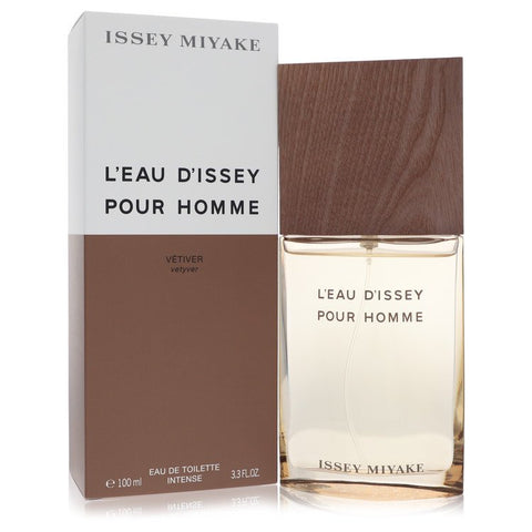 L'eau D'issey Pour Homme Vetiver Cologne By Issey Miyake Eau De Toilette Intense Spray For Men