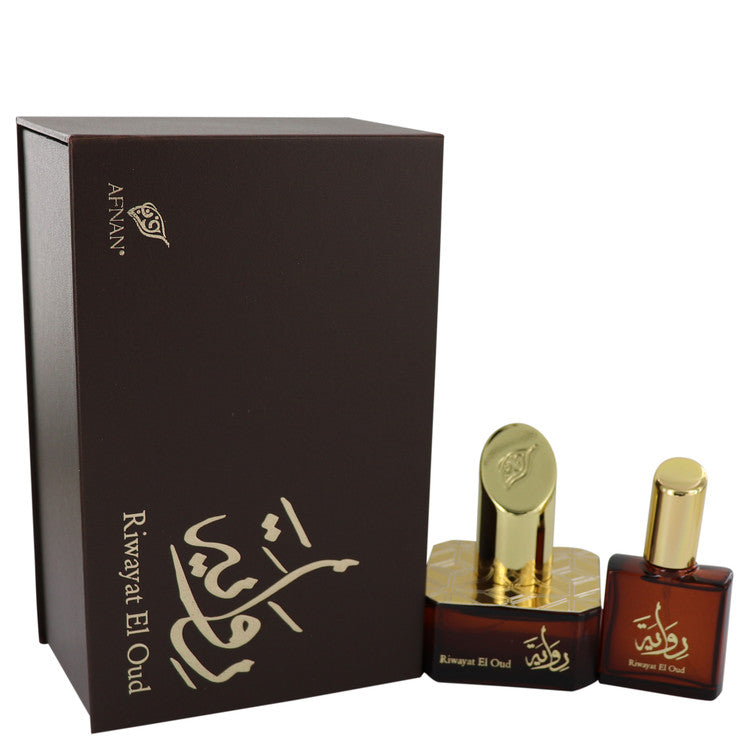 Riwayat El Oud Perfume By Afnan Eau De Parfum Spray + Free .67 oz Travel EDP Spray For Women