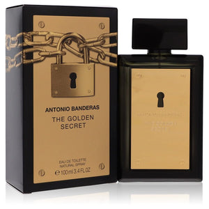 The Golden Secret Cologne By Antonio Banderas Eau De Toilette Spray For Men